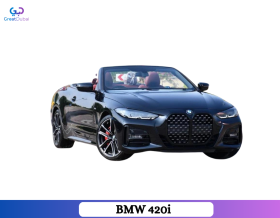 BMW 420i Convertible M Kit 2024 Rent in Dubai