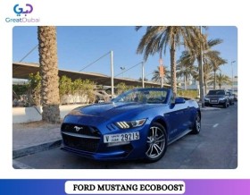 Rent Ford Mustang EcoBoost Coupe V4 - Stylish Performance