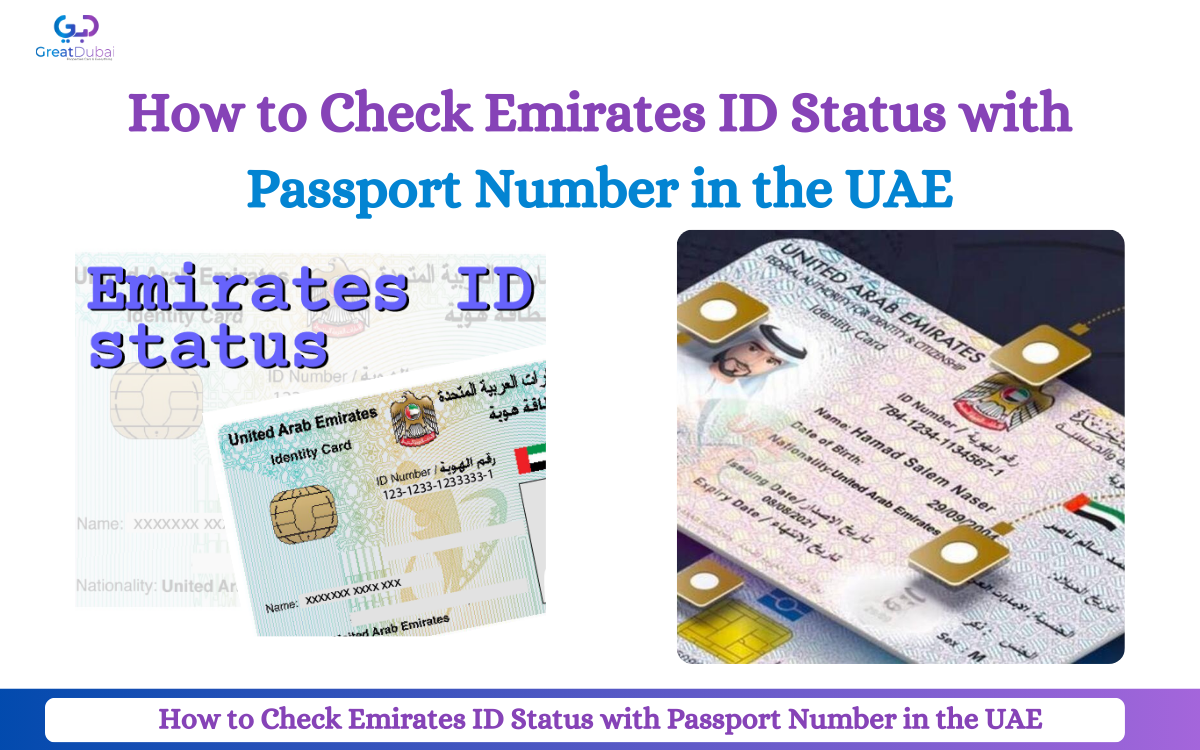 How to Check Emirates id Status with Passport Number