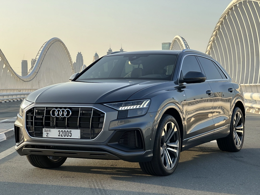 Rent Audi Q8 S Line Kit 2023 in Dubai-pic_1