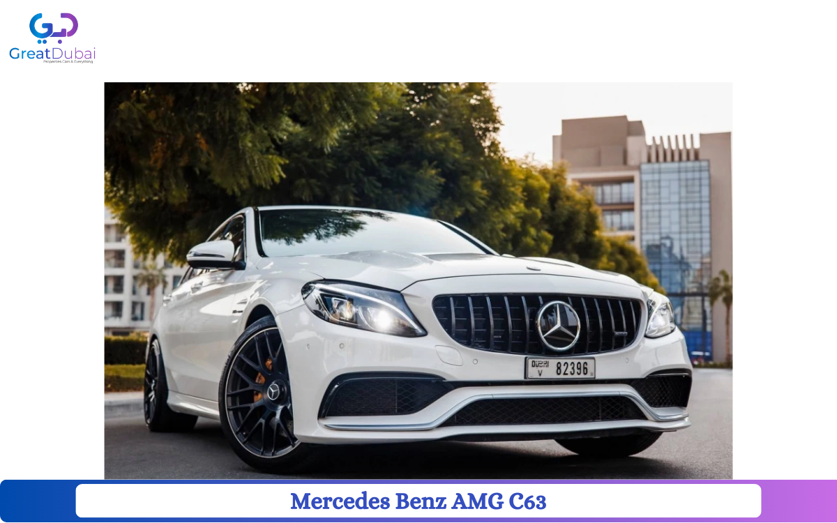 Rent Mercedes Benz AMG C63 2019 in Dubai-image