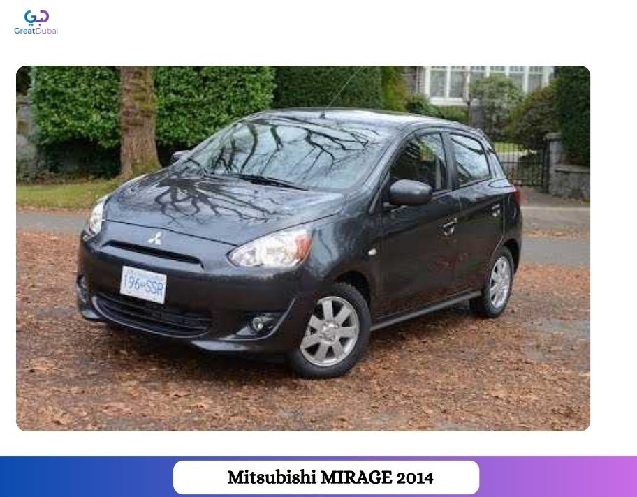 Rent Mitsubishi MIRAGE 2014-image