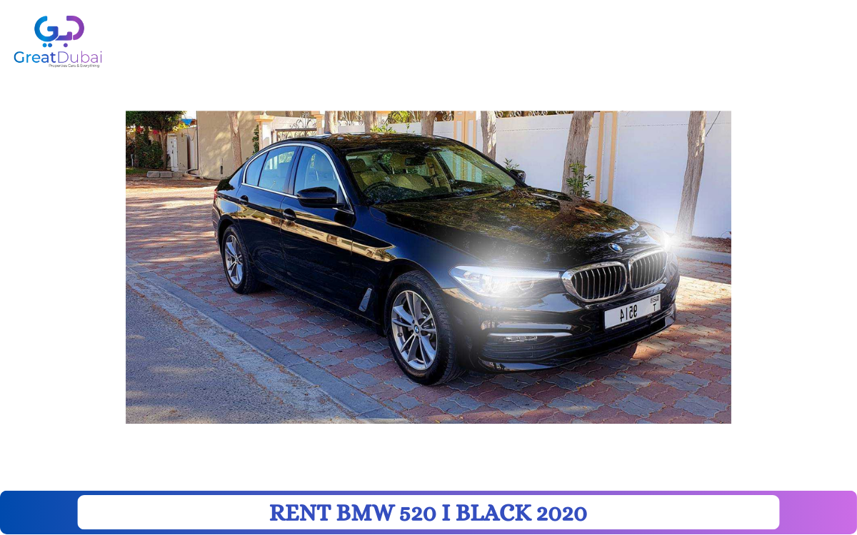 RENT BMW 520 I BLACK 2020-image