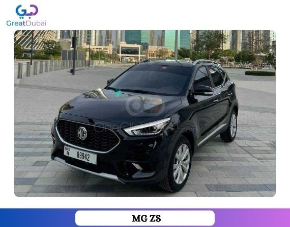 Rent MG ZS 2022 in Dubai - Affordable SUV with Great Dubai-image