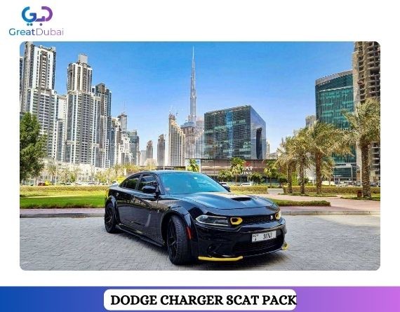 Rent Dodge Charger Scat Pack V8 - Ultimate Performance-image
