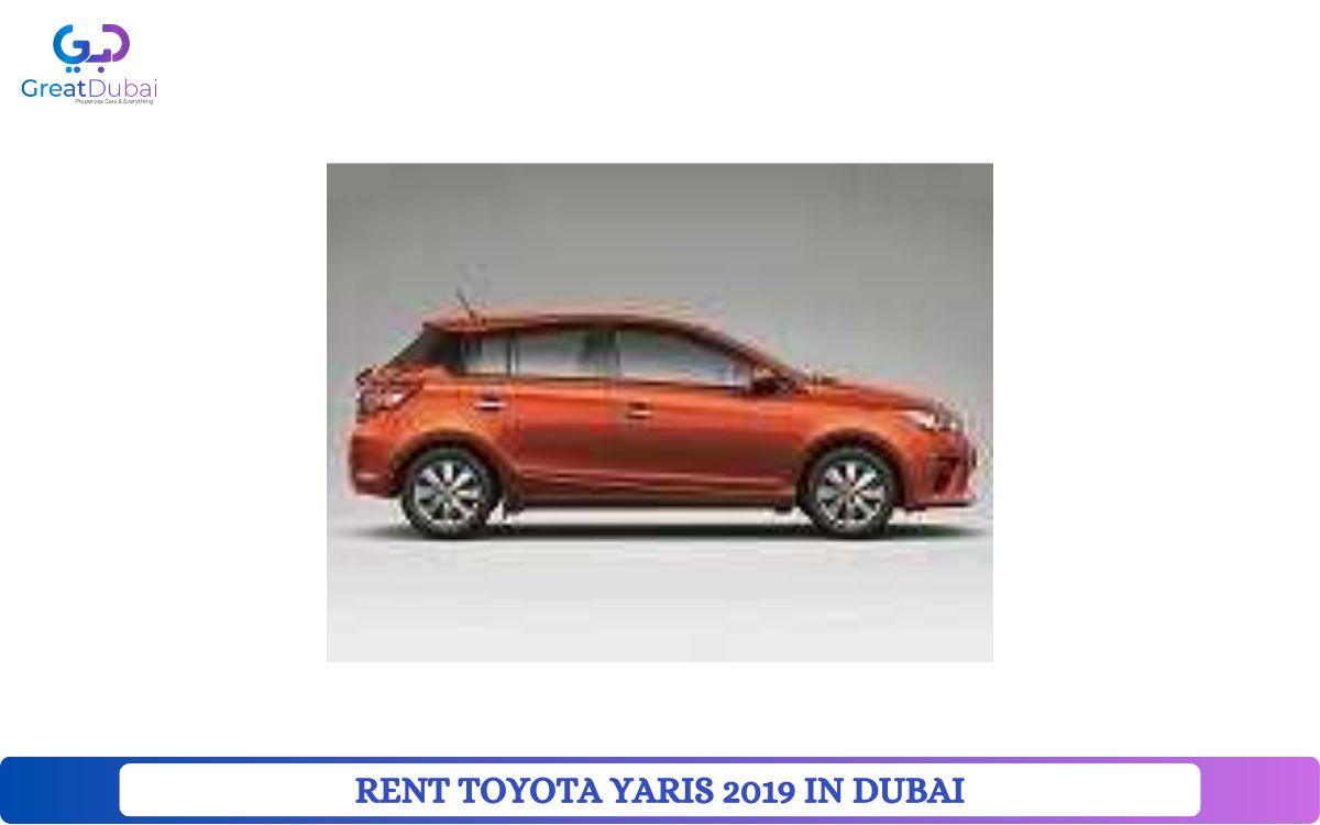 RENT TOYOTA YARIS 2019 IN DUBAI-image