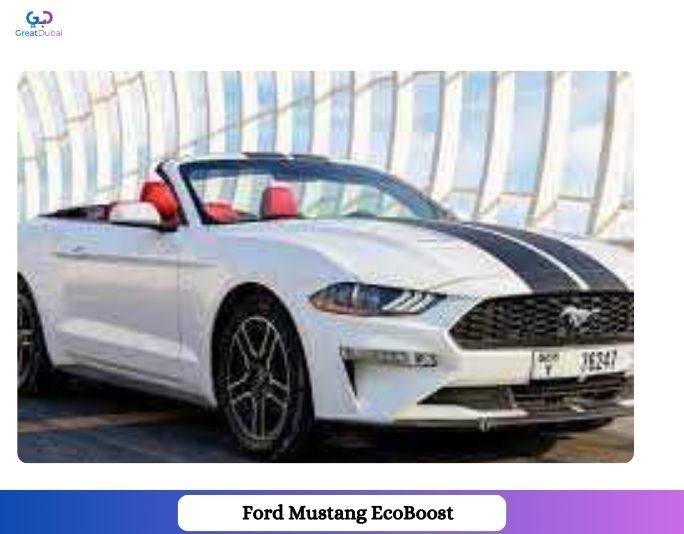 RENT FORD MUSTANG GT CONVERTIBLE V8 2021 IN DUBAI-image