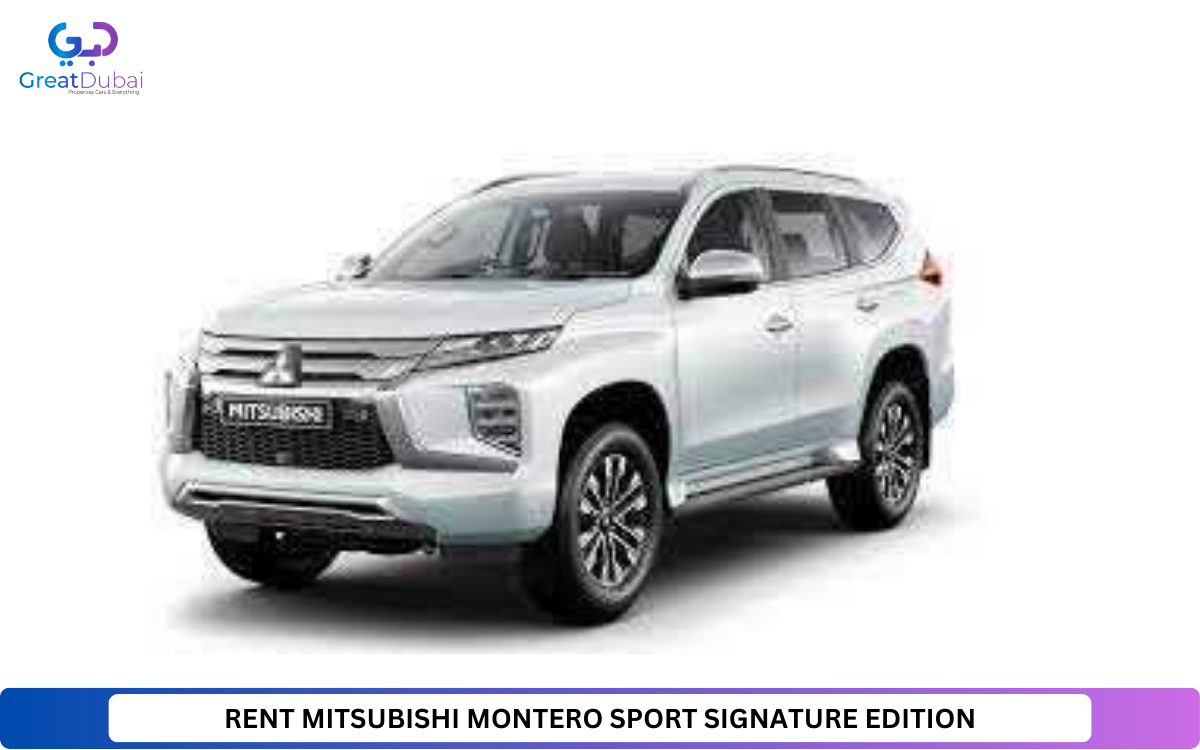RENT MITSUBISHI MONTERO SPORT SIGNATURE EDITION-image