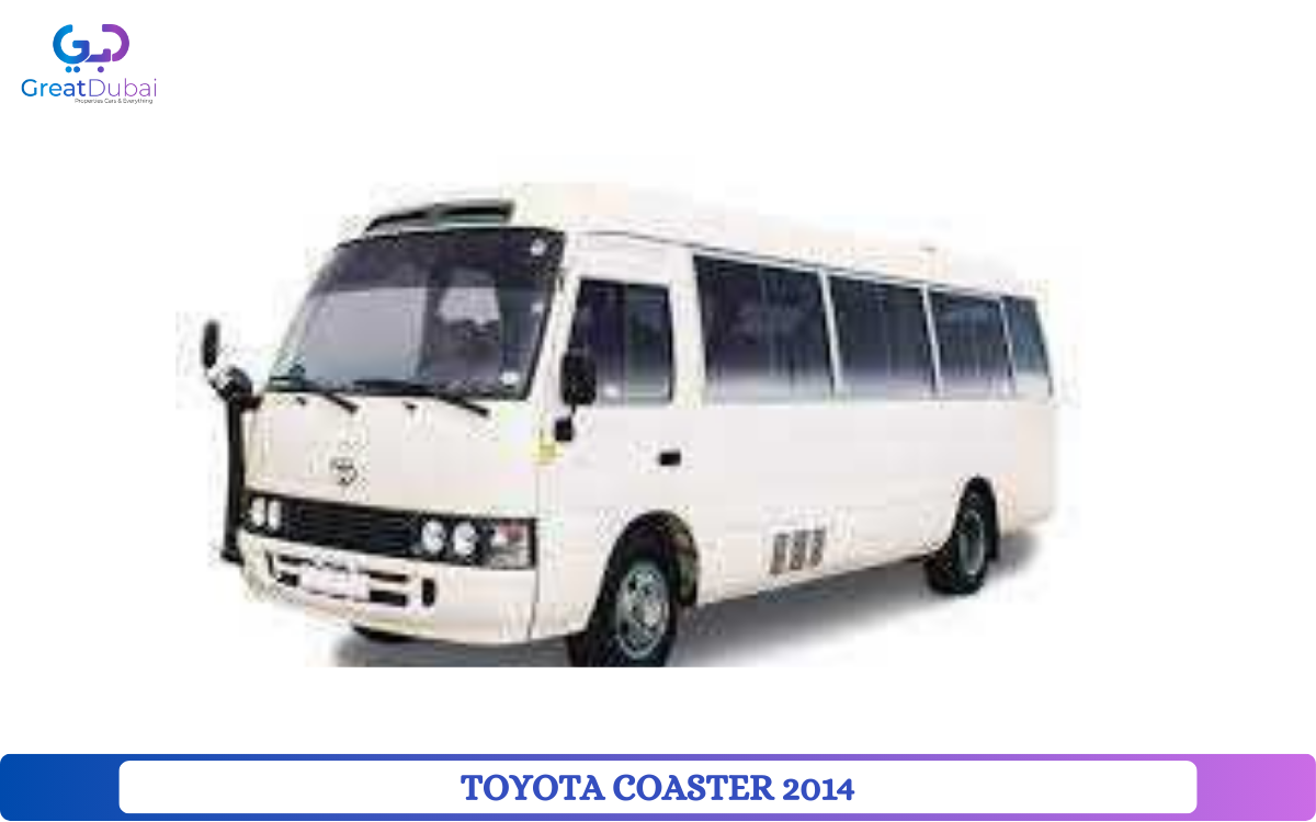 RENT TOYOTA COASTER 2014 IN DUBAI-image