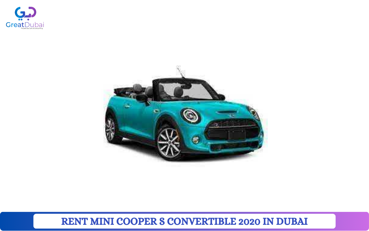 RENT MINI COOPER S CONVERTIBLE 2020 IN DUBAI-image