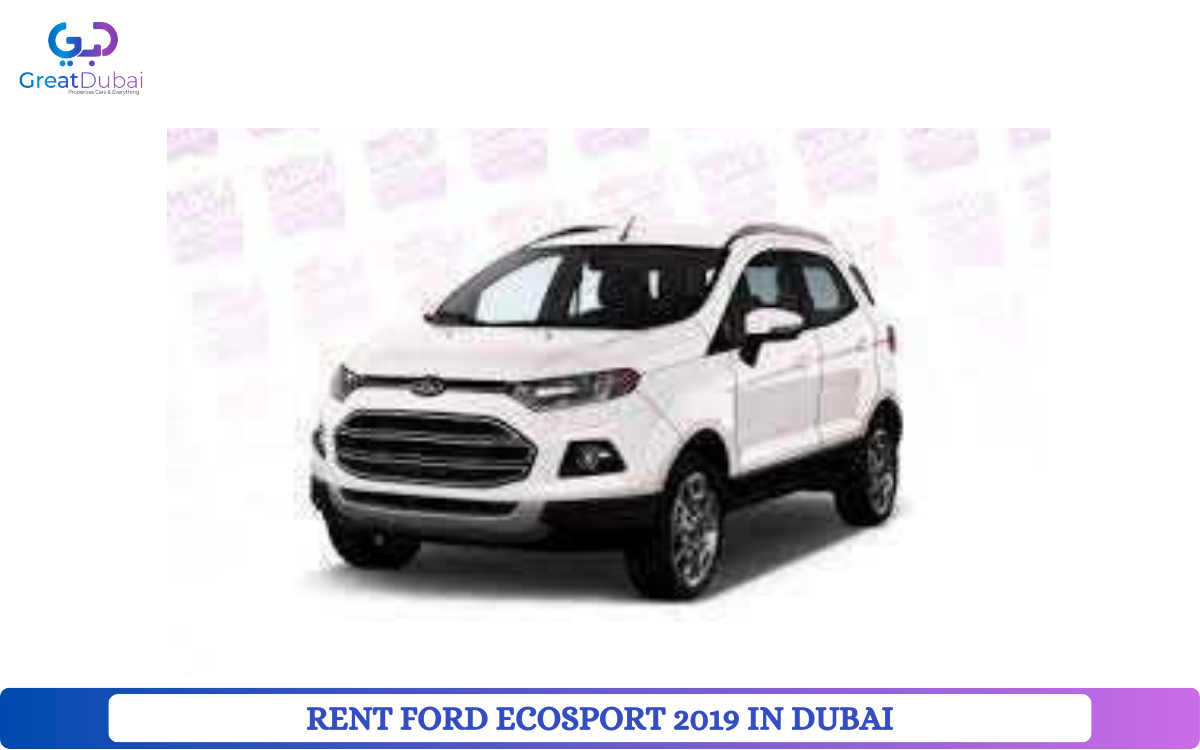RENT FORD ECOSPORT 2019 IN DUBAI-image