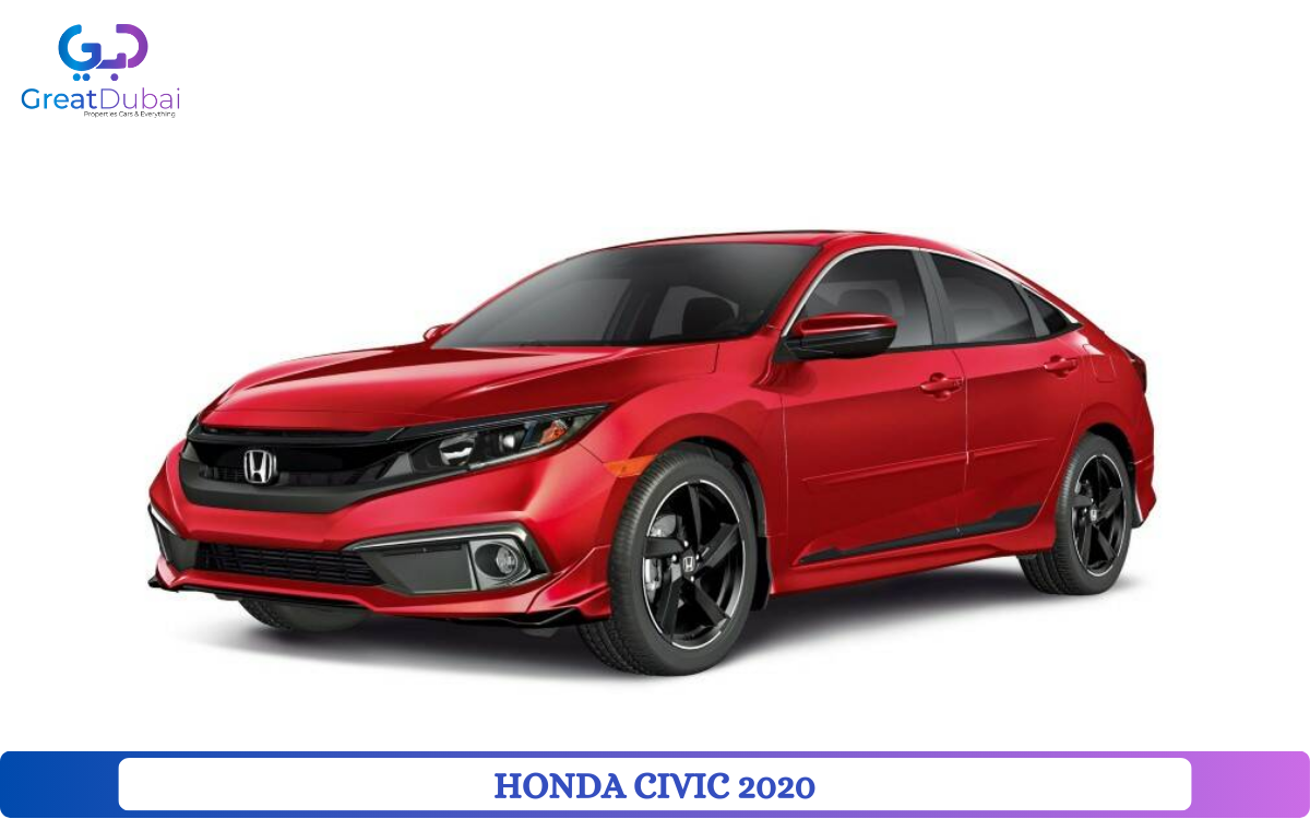 Grey HONDA CIVIC 2020 Rent in Dubai with Great Dubai-pic_1