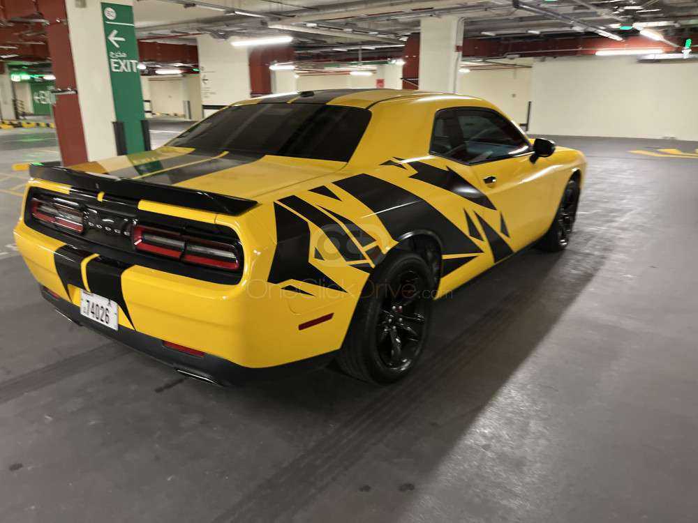 Rent Dodge Challenger V6 2018 in Dubai - Best Deals-pic_5