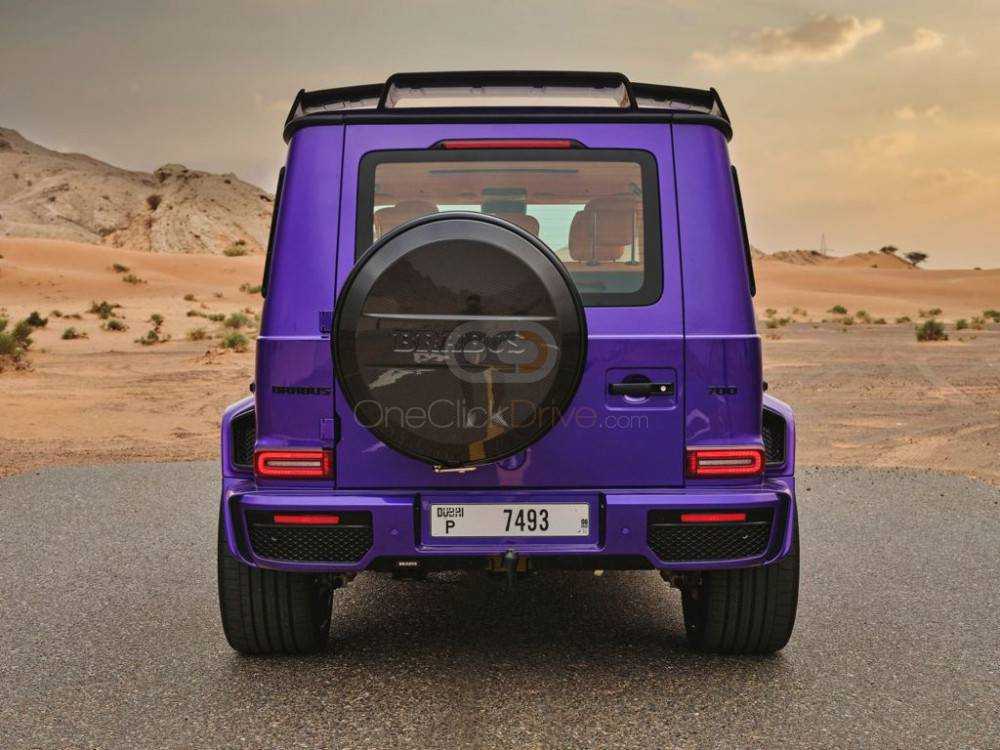 Rent Mercedes Benz Brabus AMG G63 700 - Luxury & Power-pic_4