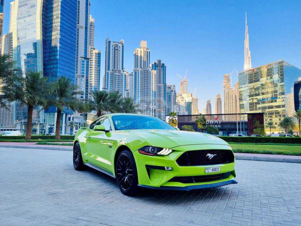 Rent Ford Mustang GT Coupe V8 2021 in Dubai - Iconic Muscle-pic_1