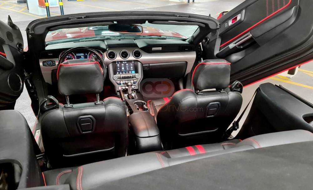 Rent Red Ford Mustang EcoBoost Convertible V4 | Great Dubai-pic_2