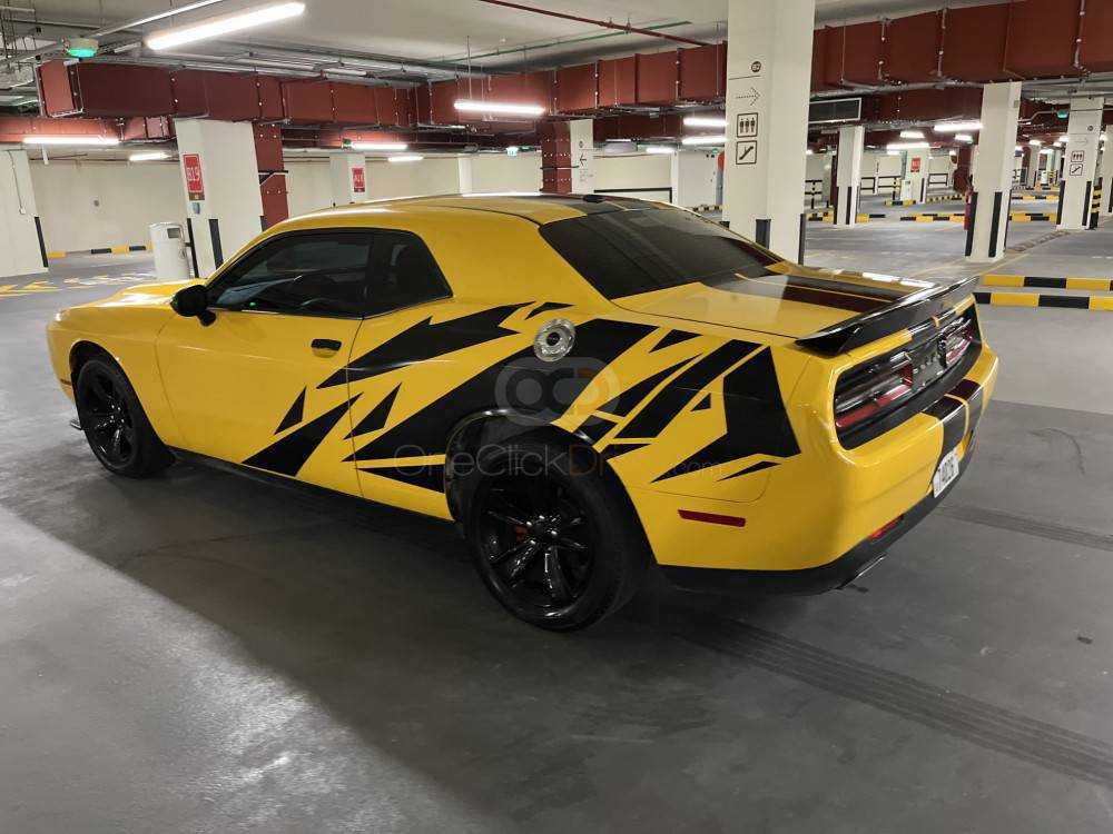 Rent Dodge Challenger V6 2018 in Dubai - Best Deals-pic_2
