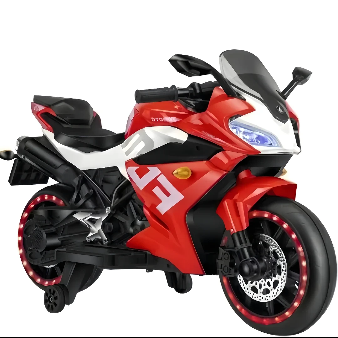Megastar BellaMoto Duo 12V Ride-On Bike for 2 Kids with Parental RC-image